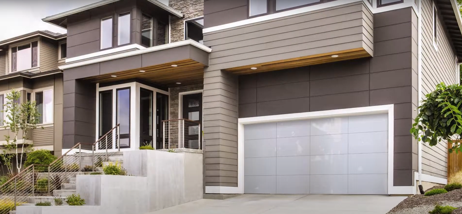 Professional technician performing garage door repair services at Local Garage Door Repair Company.