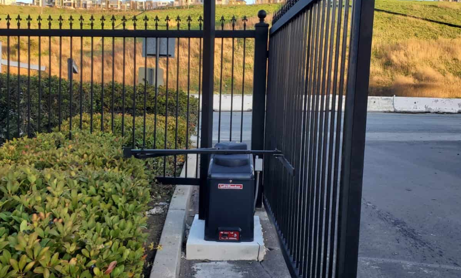 Automated gate system.