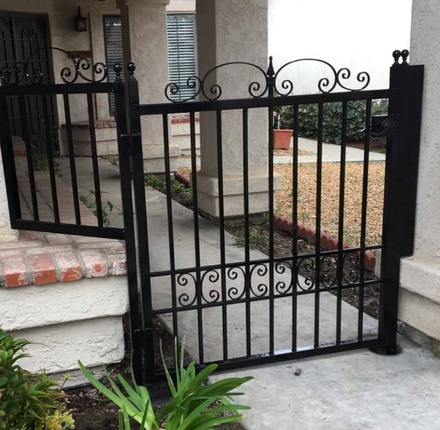 Residential gate.