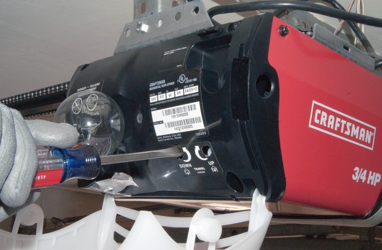 Expert technician providing garage opener door repair service for Local Garage Door Repair Company, ensuring reliable and efficient operation.